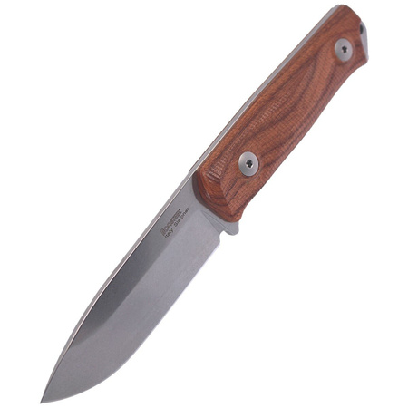 LionSteel Bushcraft Santos Wood / Stone Washed knife (B41 ST)