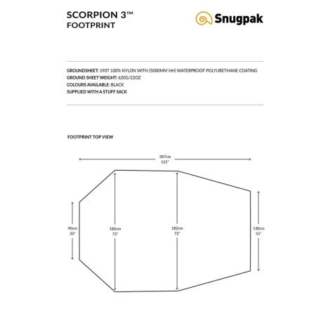 Snugpak Scorpion 3 tent canopy