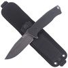 LionSteel G10 Black / Black Blade knife (M5B G10)