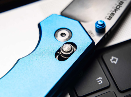 Boker Magnum - Rockstub Blue Elox Knife