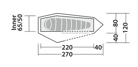 Robens - Cress 1 Pro Tent