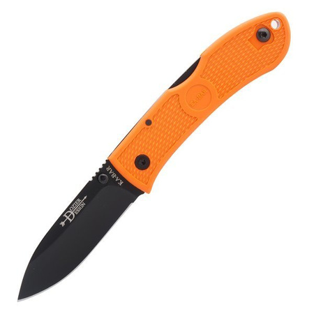 Ka-Bar 4062BO Folding Knife - Dozier Folding Hunter - Orange