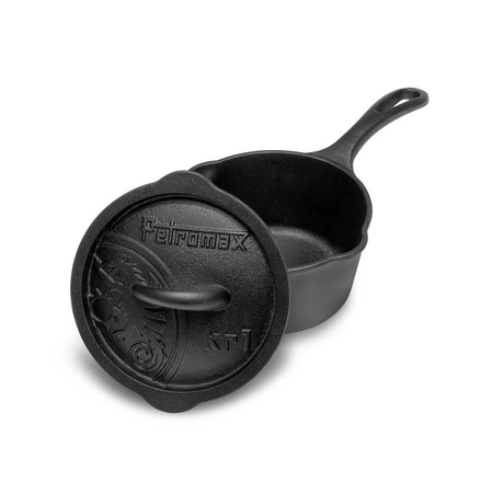 Petromax Cast-Iron Saucepan KR1- cast iron saucepan with lid