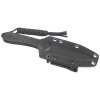 Civivi Elementum Fixed Tactical Black Ebony Wood knife, Damascus (C2105-DS1)