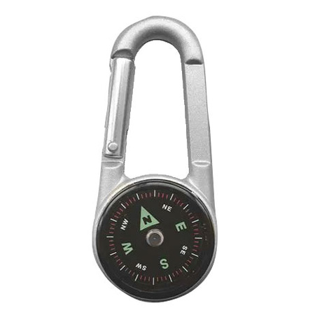 Carabiner with Compass and Thermometer - BCB