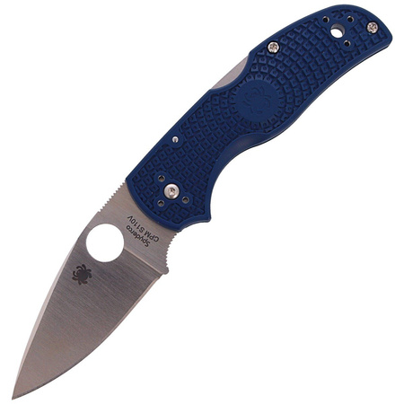 Spyderco Native 5 FRN Dark Blue CPM S110V Folding Knife (C41DBL5)