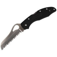 Spyderco Byrd Meadowlark 2 Rescue FRN Spyder Folding Knife (BY19SBK2)
