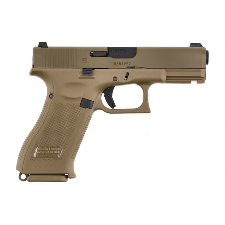 Glock - Replica ASG pistol Glock 19X 6 mm coyote green gas