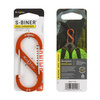 Nite Ize Carabiner - S-Biner Aluminum #4 - Orange