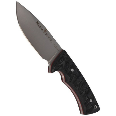 Muela Full Tang 3D Black Micarta 100mm Knife (RHINO-10SV.M)