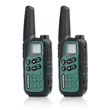 BaoFeng - Shortwave Radios - 2 pcs. - Green/Black - BF-25E