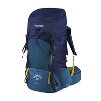 Alpinus - Woodpecker 70 backpack - navy blue-green