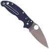 Spyderco Manix 2 FRCP Dark Blue CPM S110V Folding Knife, Plain (C101PDBL2)