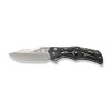 Civivi Biophase Black Aluminum / Black G10 Folding Knife, Satin Nitro-V (C23083C-3)