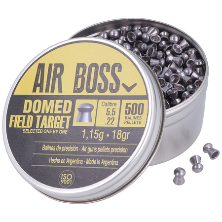 Apolo - Air Boss Domed Field Target 5.52 mm shot, 500 rounds. 1.15g/18.0gr (30205-2)