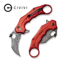 Civivi Incisor II Karambit Red, Damascus knife (C16016B-DS1)