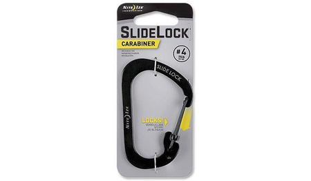 Nite Ize Carabiner - SlideLock Carabiner #4 - Black