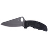 Spyderco Pacific Salt 2 Black FRN Plain Folding Knife (C91PBK2)