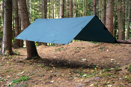 Camping sheet - Tarp M 3.5x2.4 - DD Hammocks - Coyot Brown