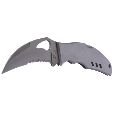 Spyderco Byrd Crossbill Stainless, Combination Folding Knife (BY07PS)