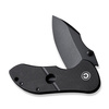 Civivi Gordo Black G10, Black D2 knife by Peter Carey (C22018C-1)