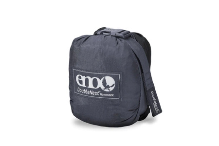 ENO DoubleNest hiking hammock - Charcoal/Black