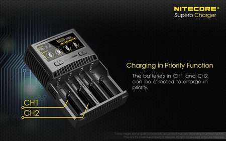 Battery charger - Nitecore SC4