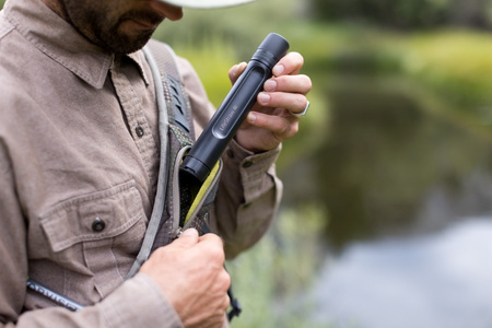 LifeStraw Peak Series Personal Water Filter - Dark Gray