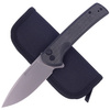 CIVIVI Conspirator Knife Black Micarta, Gray Stonewashed (C21006-1)