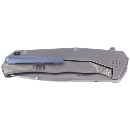 LionSteel T folding knife.R.E., Titanium, Stonewash M390 by Molletta (TRE BL)