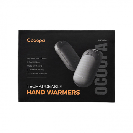 Ocoopa - UT3 Lite electronic hand warmer - black