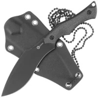 Civivi Vaquita II Dark Green Canvas Micarta, Black Stonewashed Nitro-V knife by Nate Matlack (C047C-3)