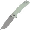 Civivi Brazen Button Lock Natural G10, Stonewashed 14C28N Folding Knife (C19059C-3)