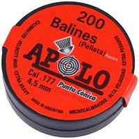 Apolo - Conic 4.5 mm shotgun shell, 200 rounds. 0.46g/7.1gr (10005)