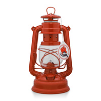 Oil lamp - Feuerhand Hurricane Lantern 276 - Brick Red