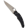 Spyderco Opus Black G-10 Plain Folding Knife - C218GP