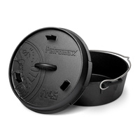 Petromax Dutch Oven FT4.5-T cast iron kettle without feet