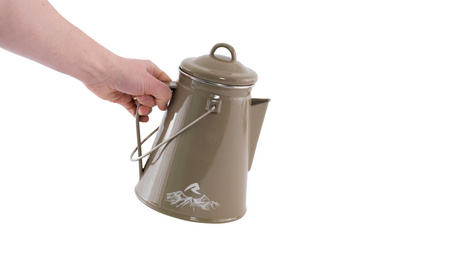 Robens - Enamel Trapper Kettle - Tongass Enamel Kettle - Khaki