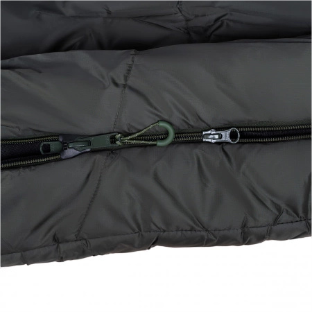 Alpinus - Ultralight Pro 1000 sleeping bag for left-handed people - green
