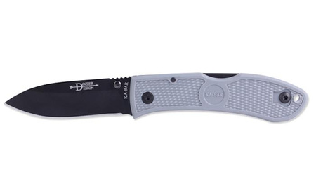 Ka-Bar 4062GY Folding Knife - Dozier Folding Hunter - Gray