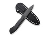 CIVIVI Varius Black G10, Black Stonewashed D2 knife by Allen Elishewitz (C22009D-1)