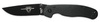 Ontario Rat 2 Folder Black Blade 8861BP knife - Black