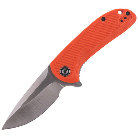 CIVIVI Durus Orange G10 knife, Satin Finish (C906C)
