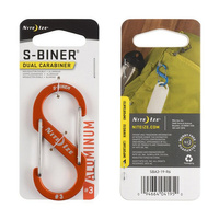 Nite Ize Carabiner - S-Biner Aluminum #3 - Orange