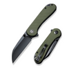 Civivi Elementum Wharncliffe OD Green G10, Black Nitro-V Folding Knife (C18062AF-2)