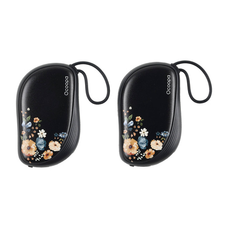 Ocoopa - UT5 Sway black floral electronic hand warmer