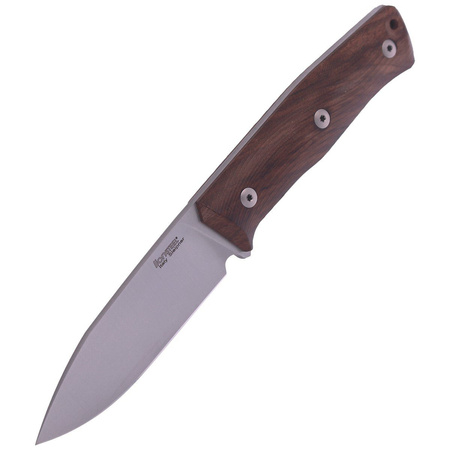 LionSteel Bushcraft Walnut / Satin Blade knife (B35 WN)