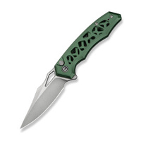 Civivi Anaaki Knife Green Aluminium, Satin Nitro-V (C24039-3)