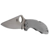 Spyderco Delica 4 Stainless Steel Plain Folding Knife (C11P)