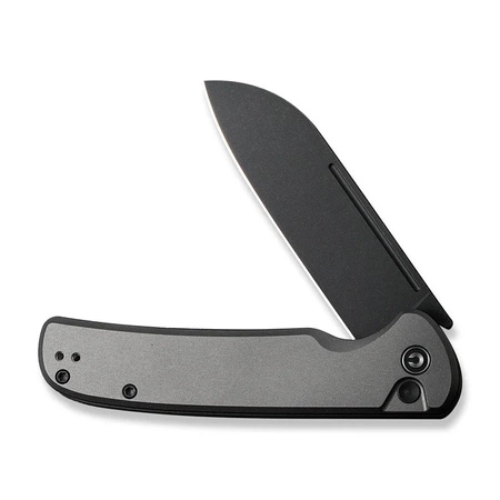 Civivi Chevalier II Gray Aluminum, Black Stonewashed 14C28N Folding Knife (C20022B-3)